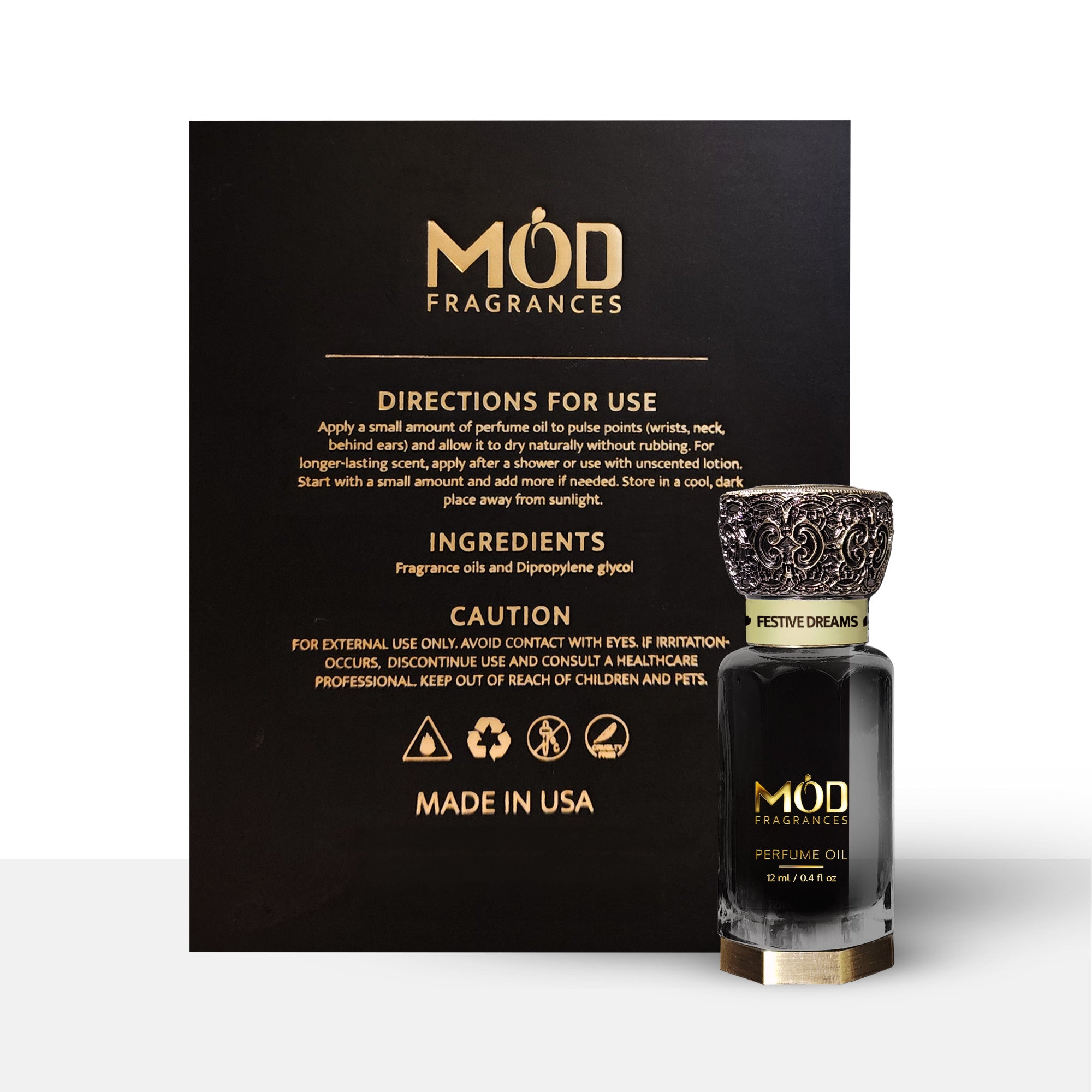 Festive Dreams Perfume Oil - Mod Fragrances