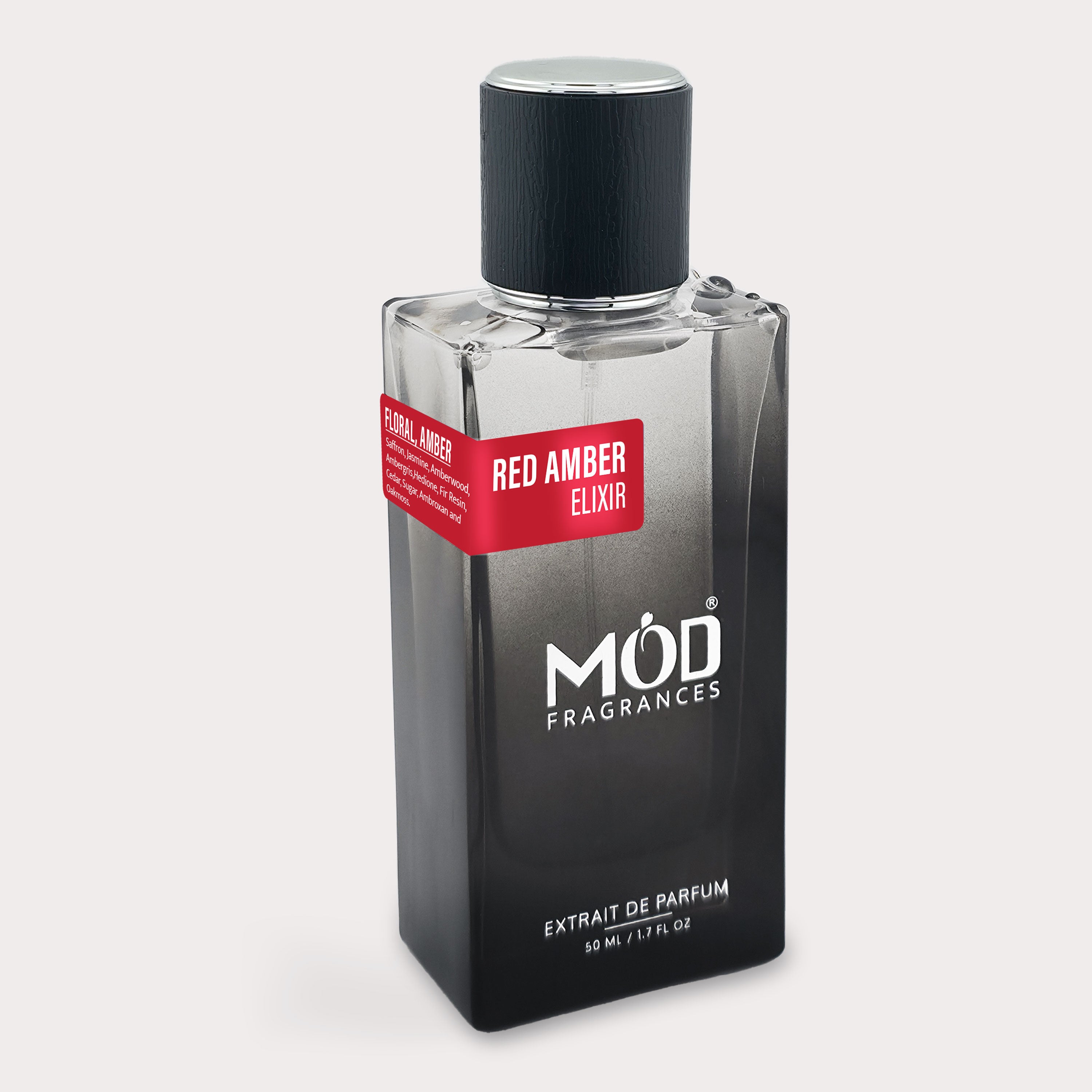 Mod Fragrances Red Amber Elixir Extrait de Parfum: A Luxurious Floral Amber Perfume Inspired by Baccarat Rouge 540
