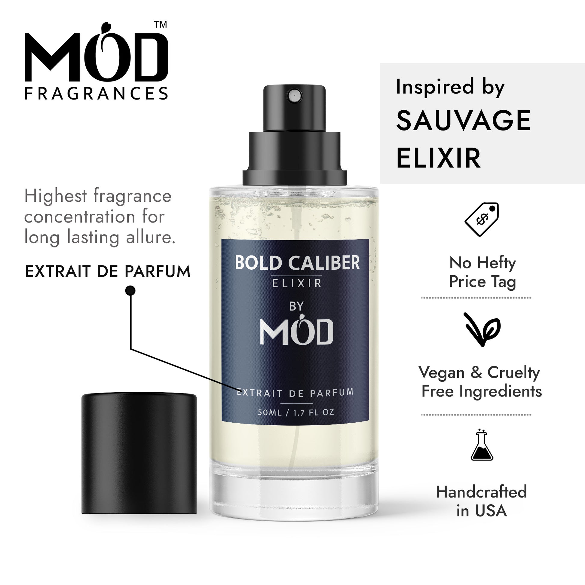 Bold Caliber Elixir - Mod Fragrances