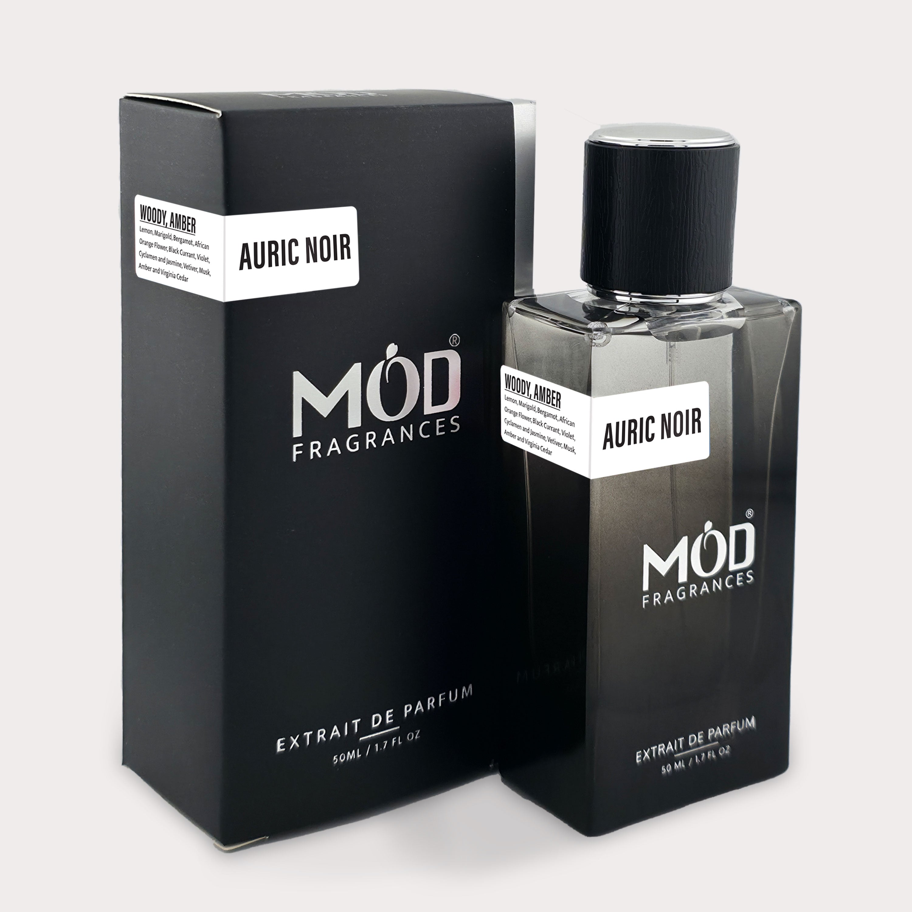 Auric Noir By Mod Fragrance - Bal D Afrique Dupe - Inspired Perfume With Box