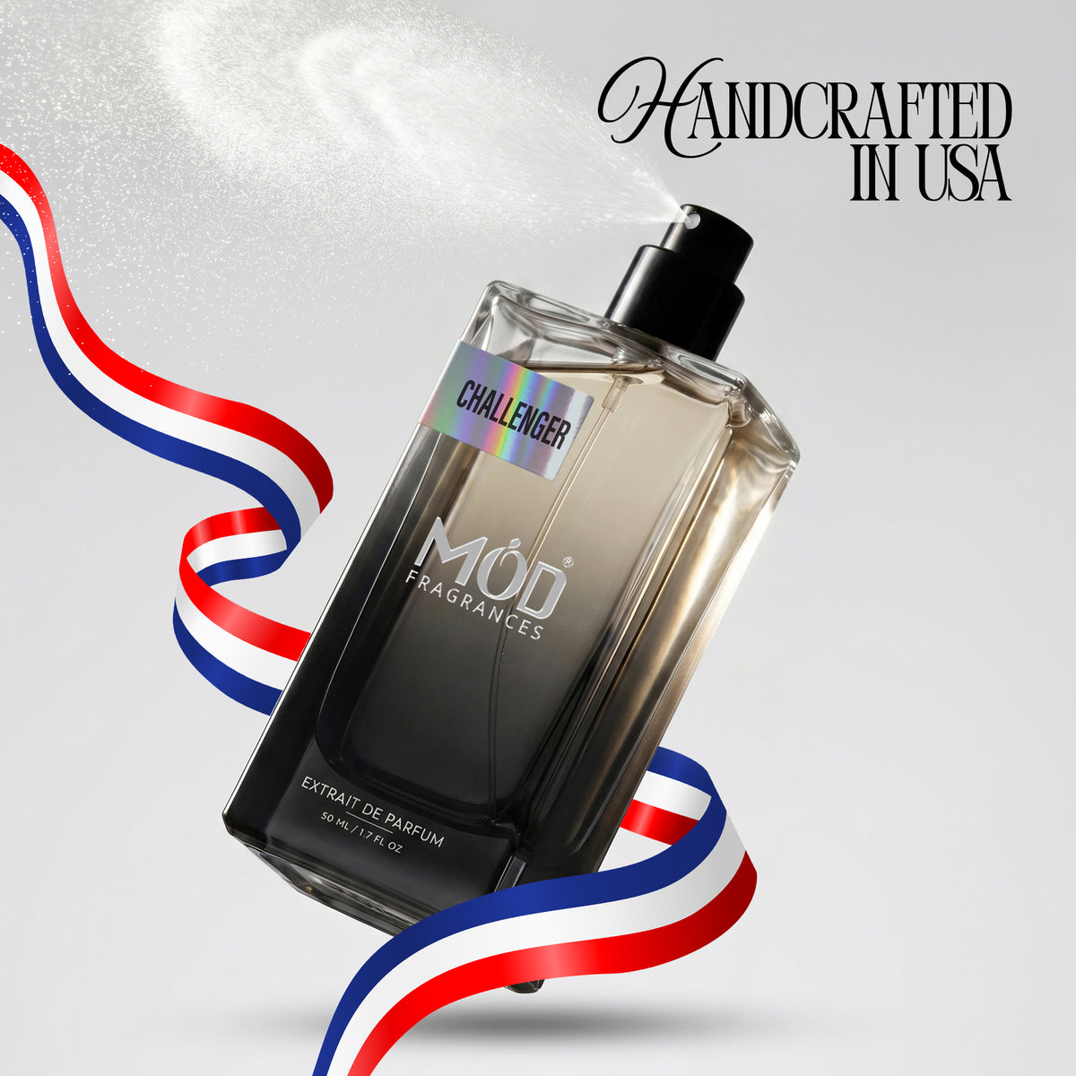 Inspired by Castley Perfume dupe. A bottle of MOD Fragrances Challenger  Handcrafted in USA