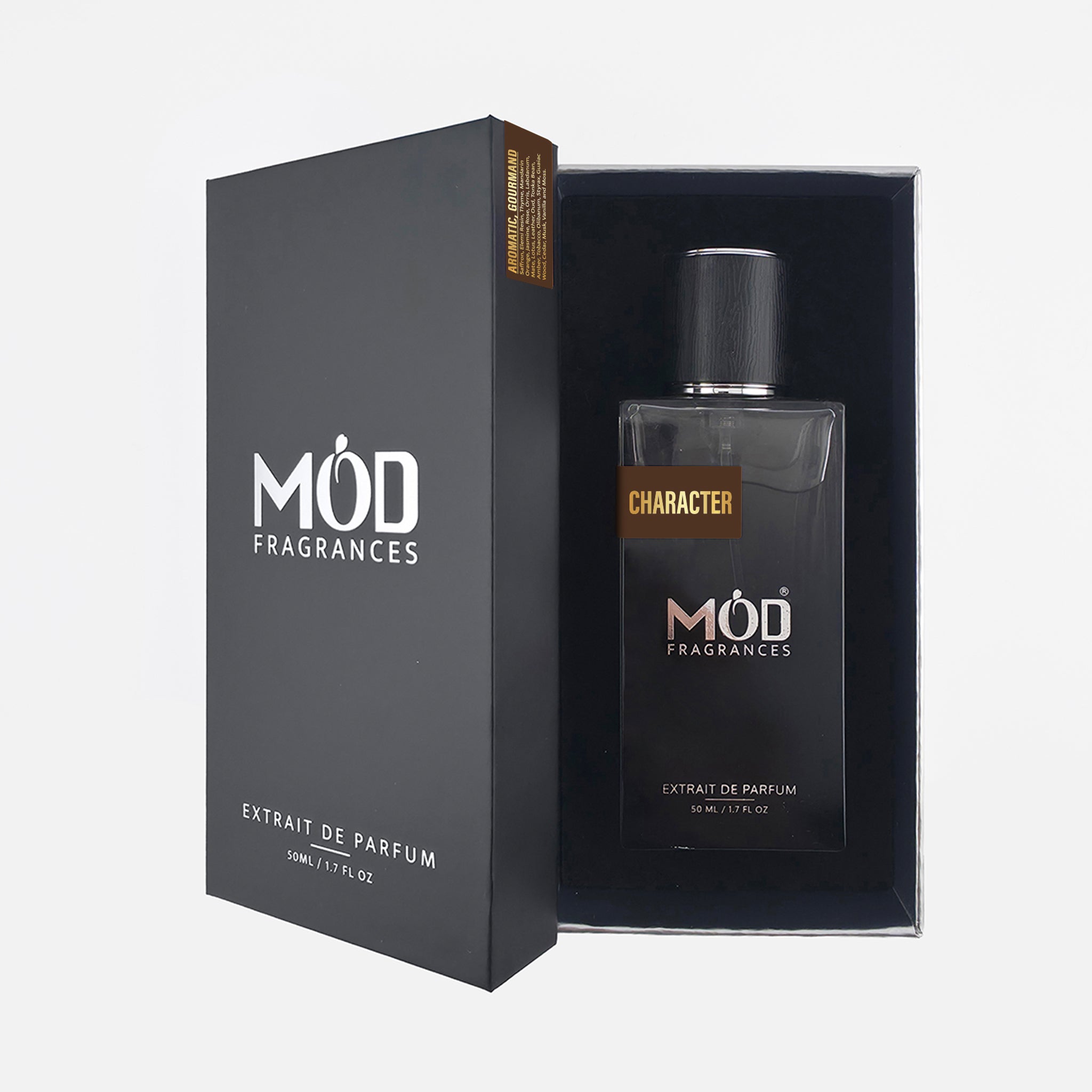Mod Fragrances perfume bottle and packaging on a white background