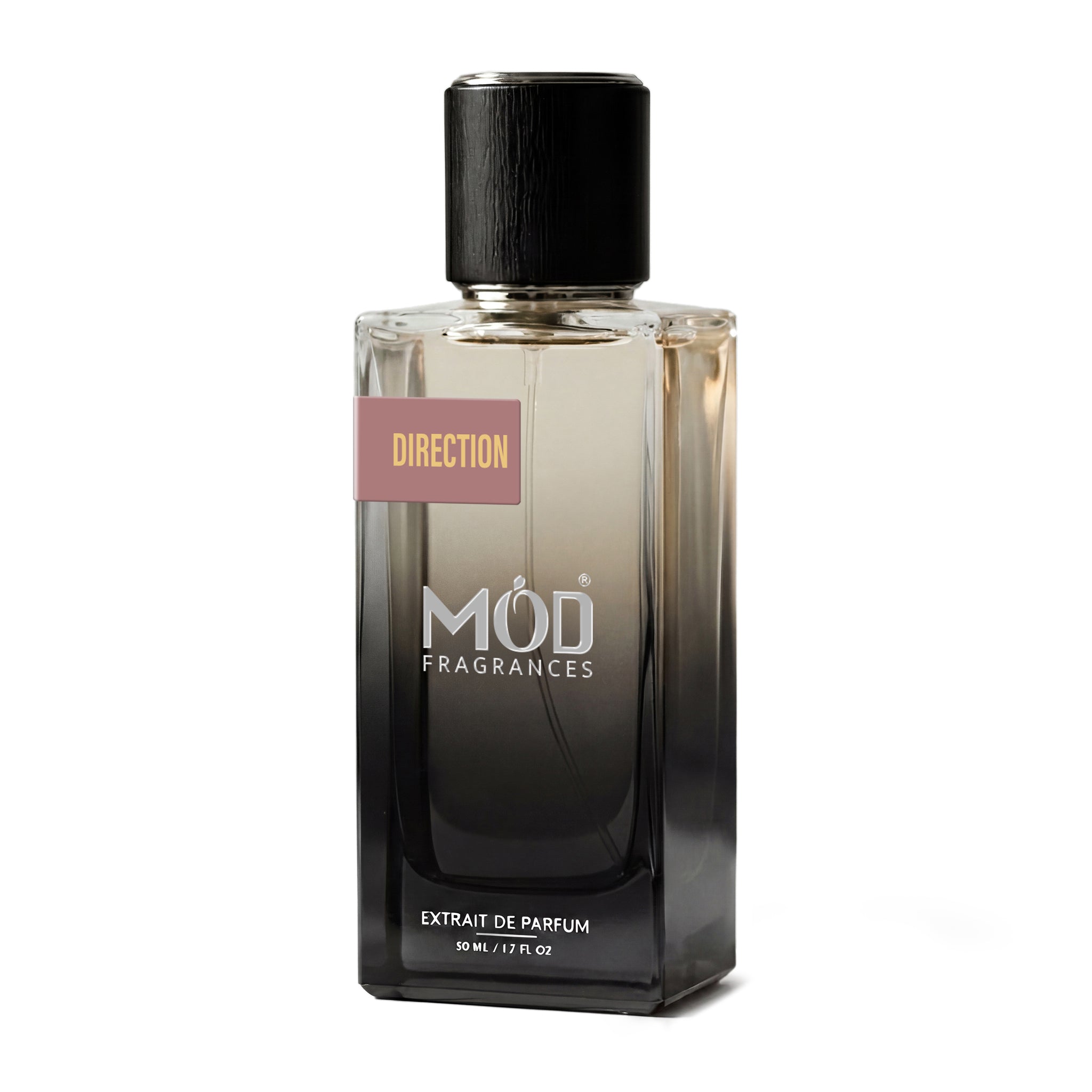 Inspired by Guidance Perfume dupe bottle labeled 'MOD Fragrances Direction' on a white background