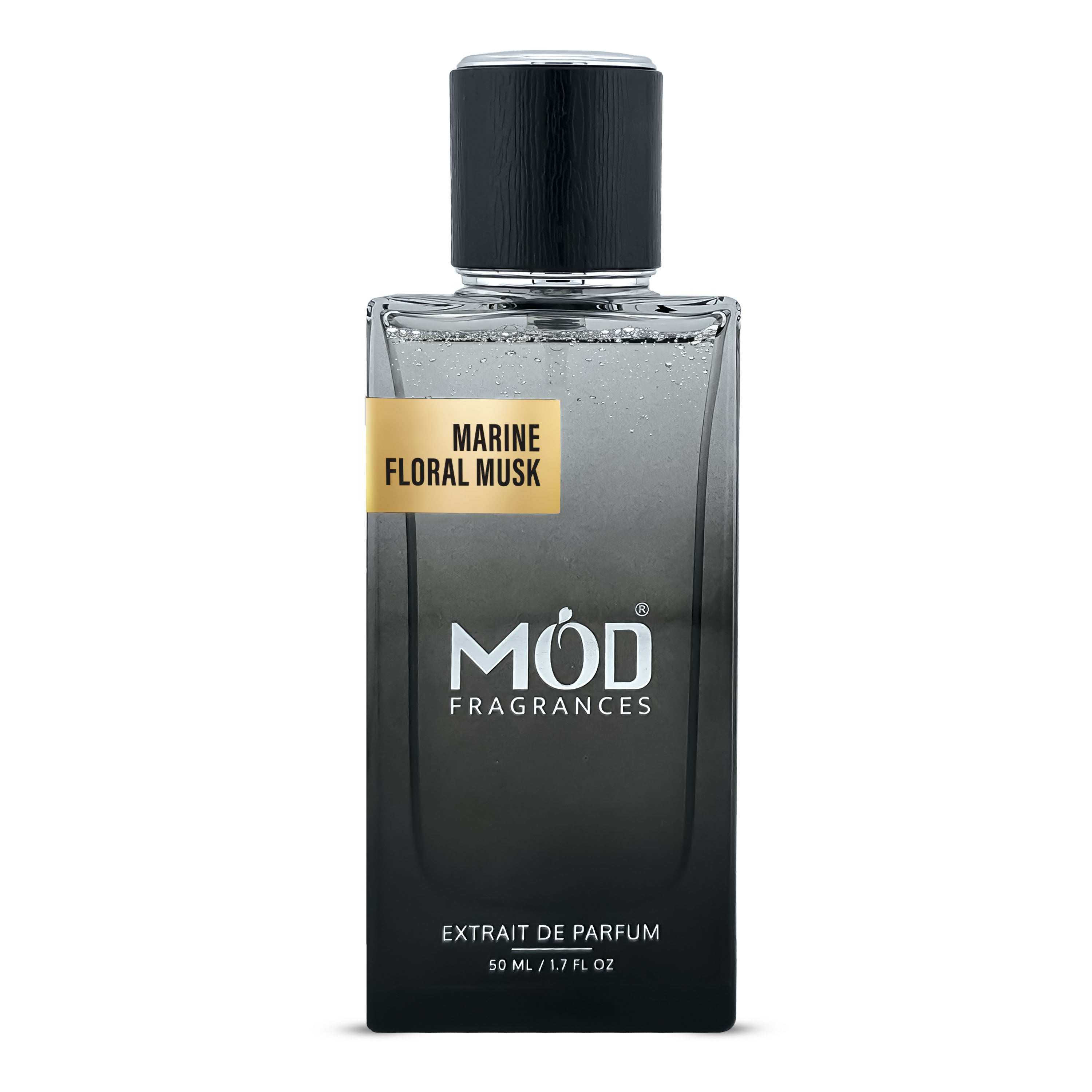 Creed Imperial Milleseme dupe Perfume bottle labeled 'Marine Floral Musk' by MOD Fragrances on a white background