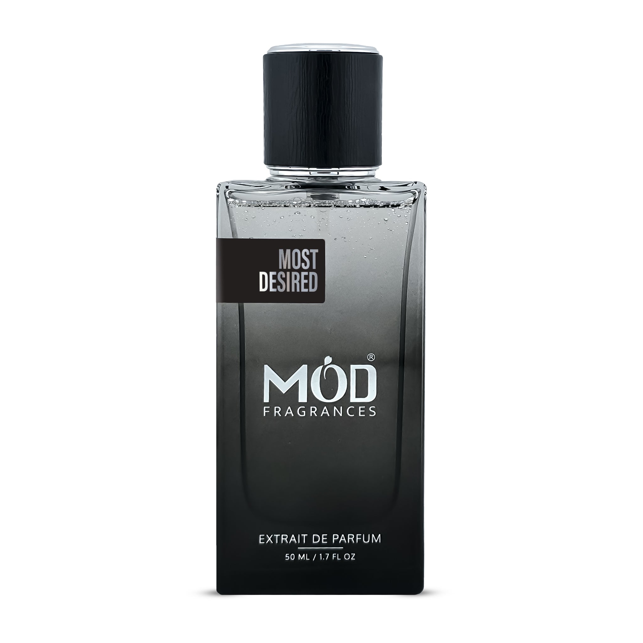 Inspired by The Most Wanted, Mod Fragrances Most Desired perfume for men bottle, an amber and spicy Extrait De Parfum.