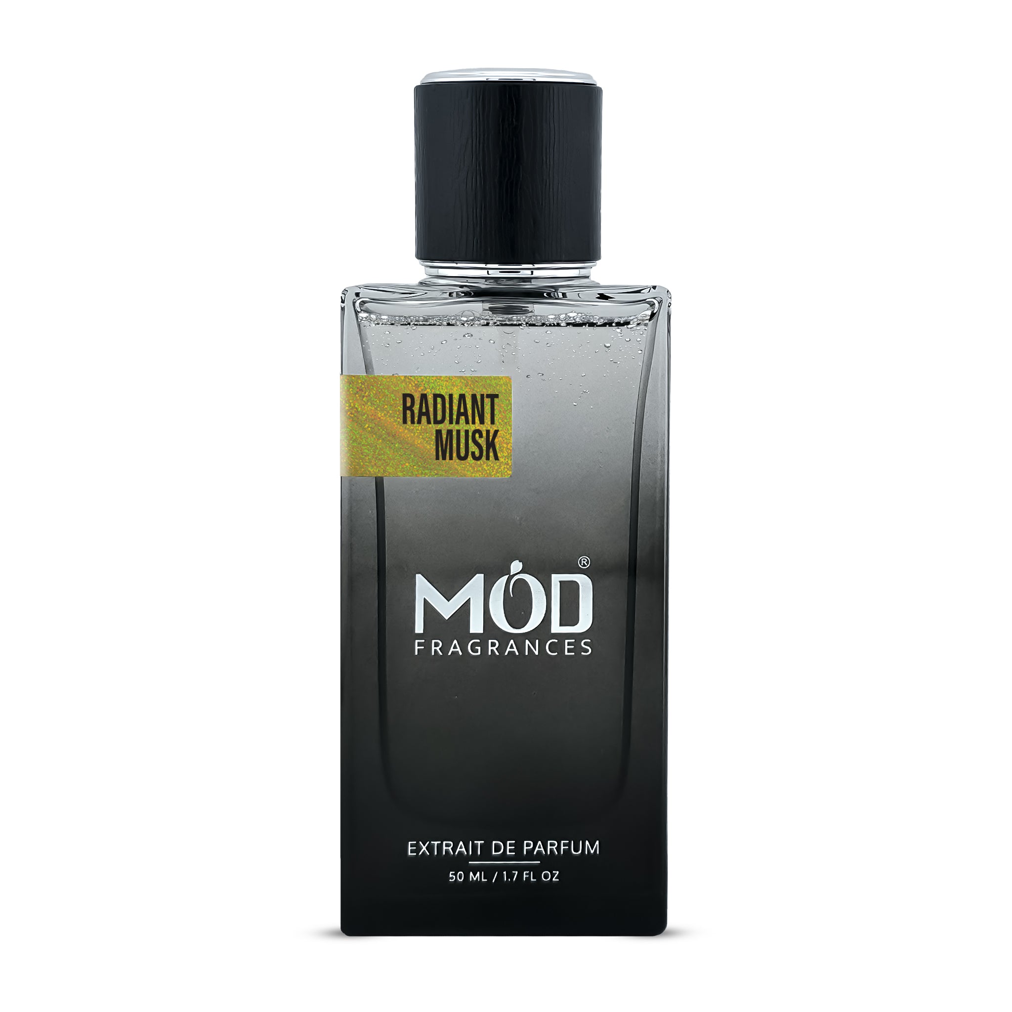LV Sung Song Dupe Radiant Musk Perfume Dupe bottle labeled 'MOD Fragrances' on a white background