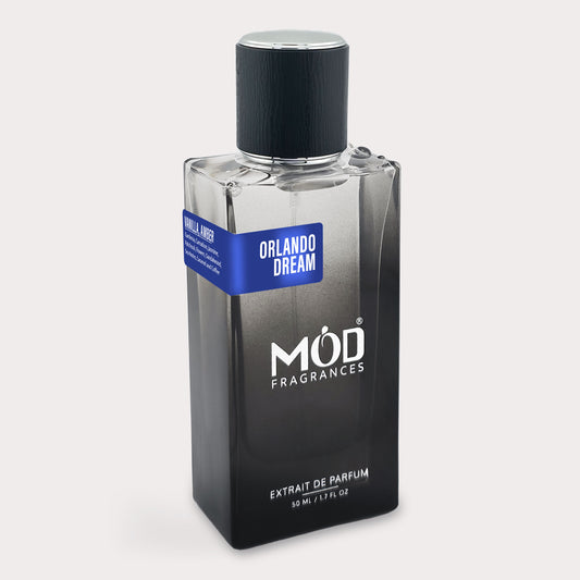 Orlando Dream Extrait de Parfum by Mod Fragrances – A Captivating New York Nights Dupe with Amber Vanilla Essence