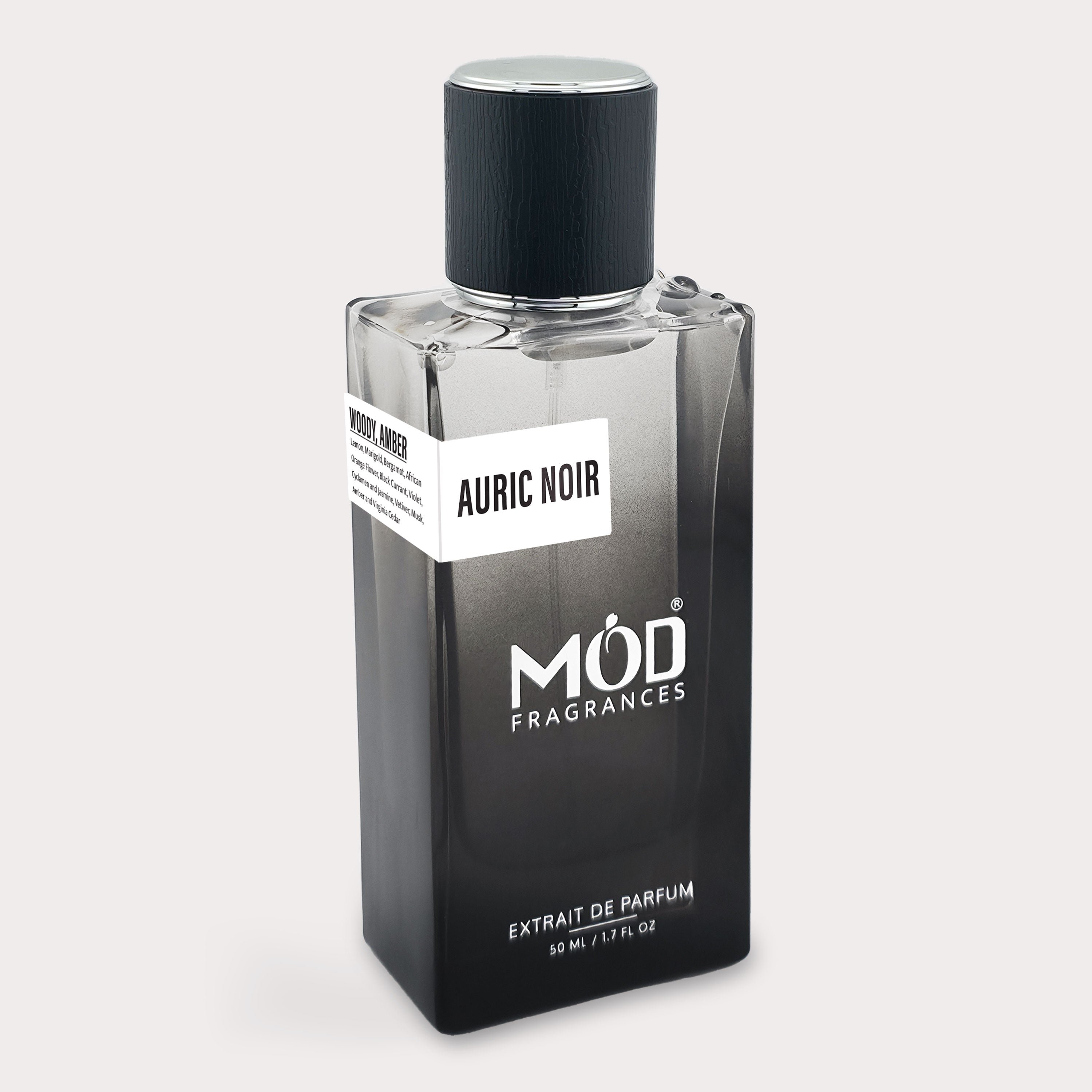 Auric Noir By Mod Fragrance - Bal D Afrique Dupe - Inspired Perfume Angled