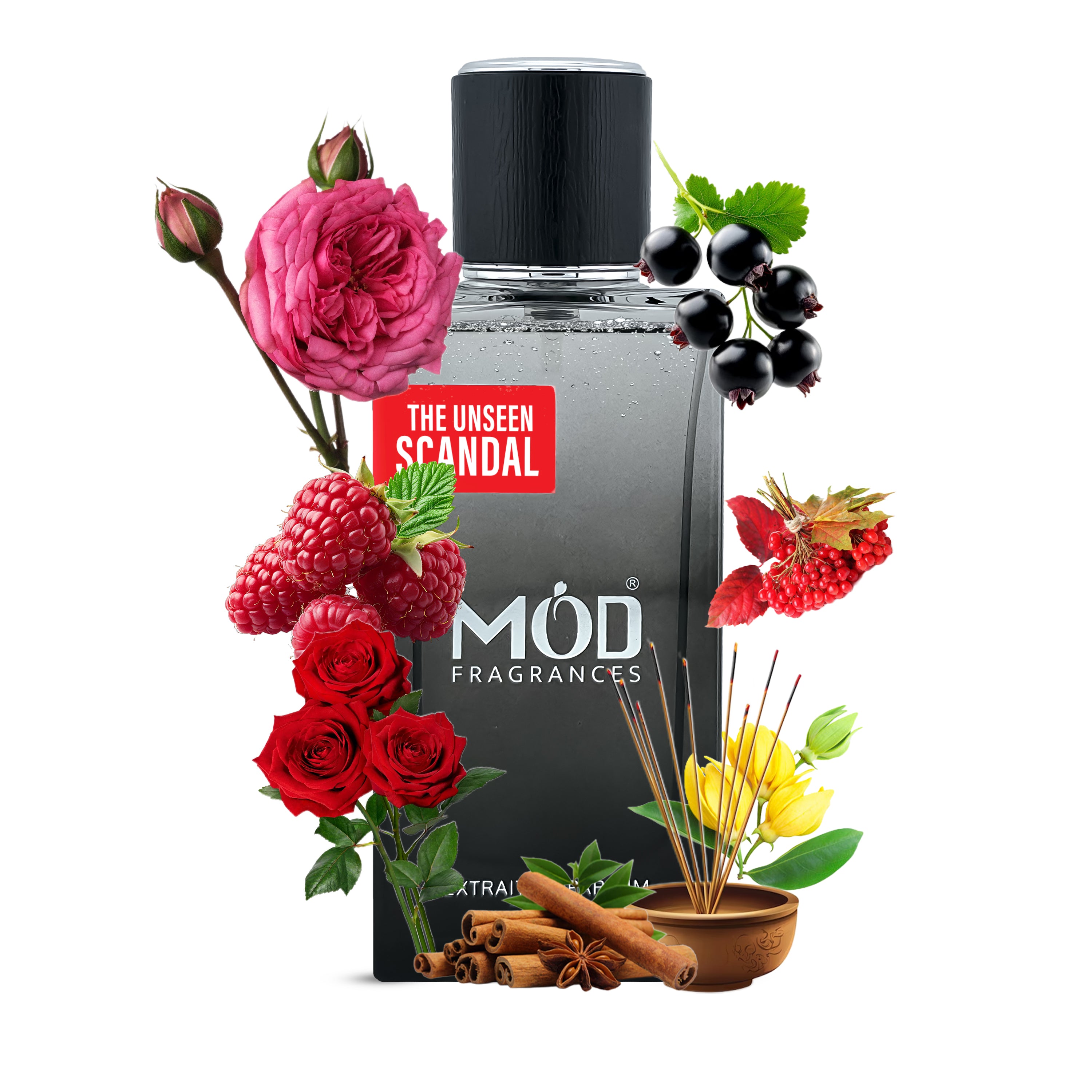 The Unseen Scandal Extrait de Parfum by Mod Fragrances -Inspired by Portrait of a Lady by Frederic Malle