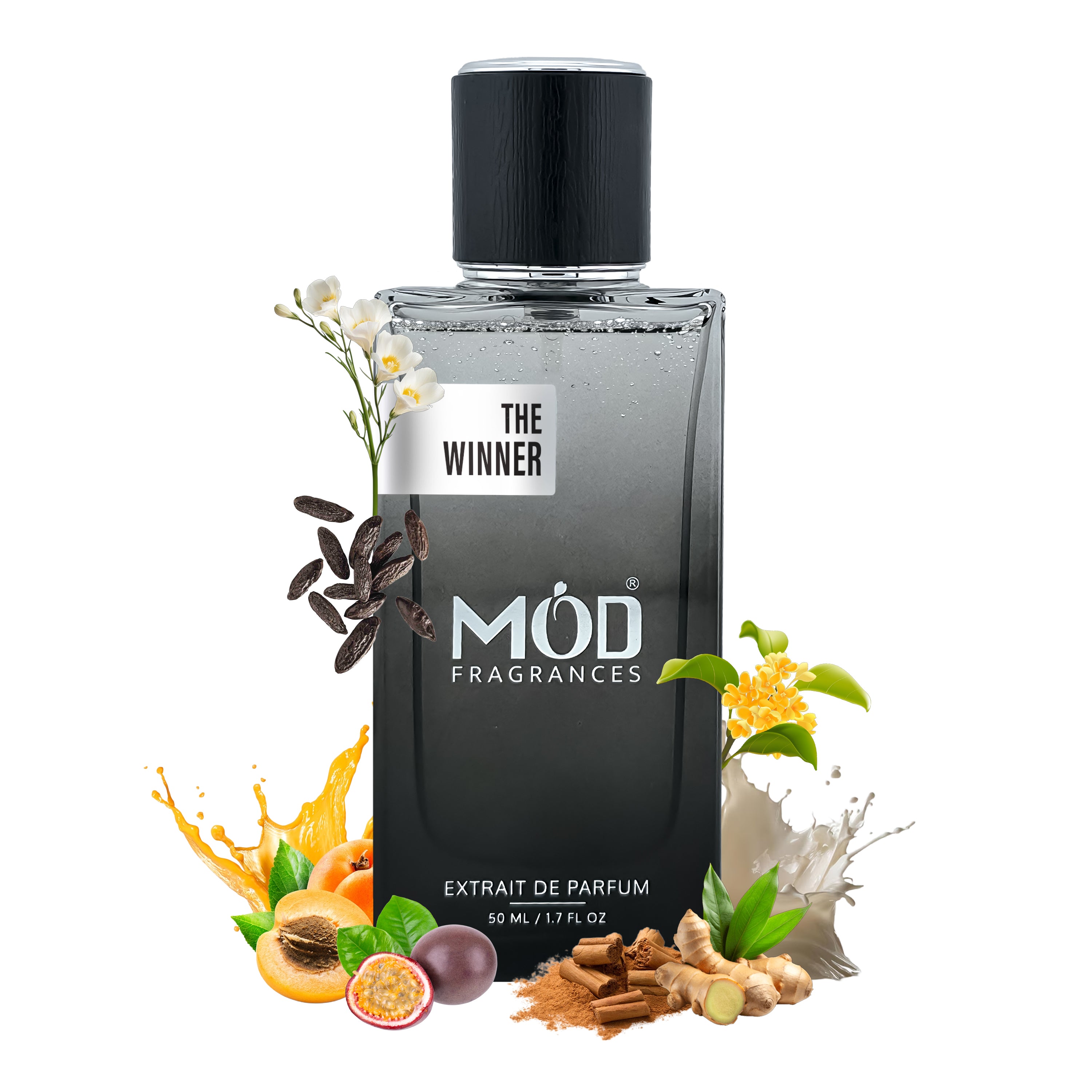 The Winner Perfume Bottle by Mod Fragrances. Inspired by Mind Games Lionora- Notes Bouquet 